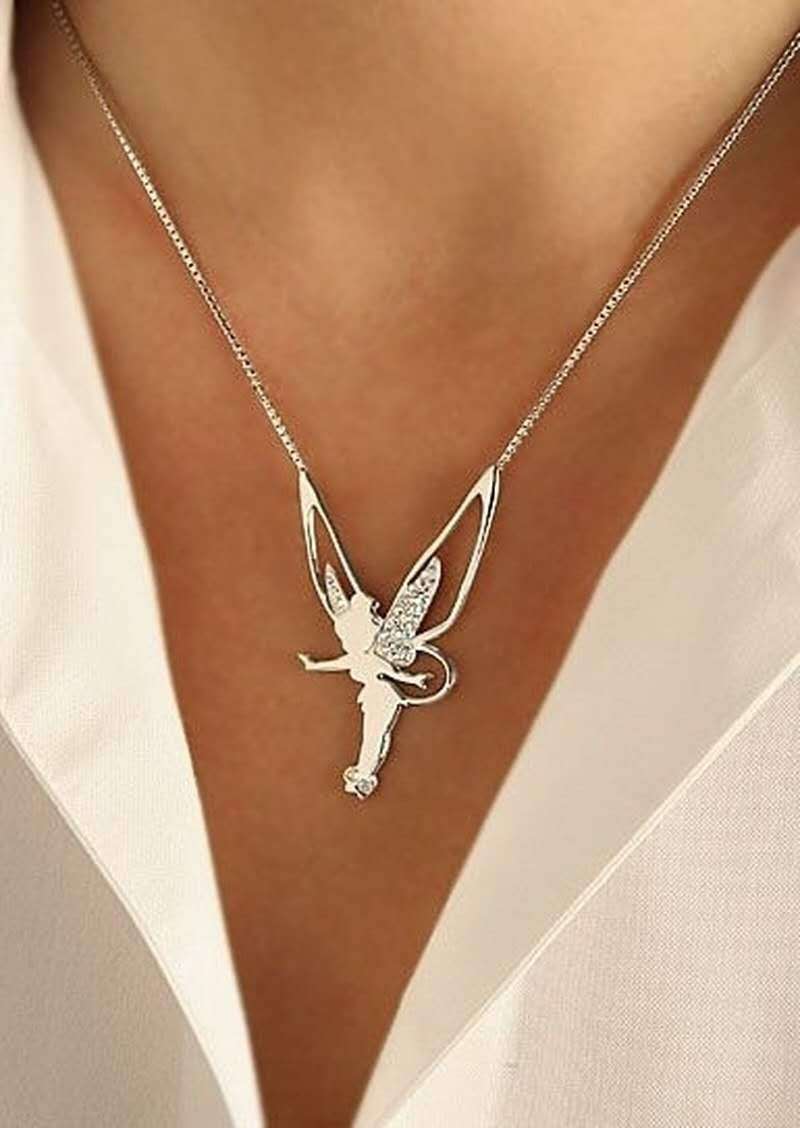 Lucky Fairy Stainless Steel Necklace
