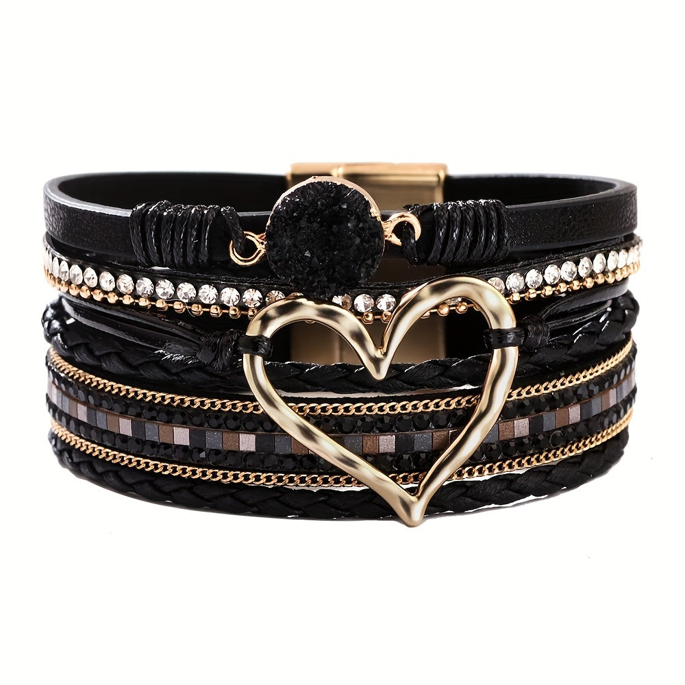Bohemian Multi-Layer Leather Bracelet