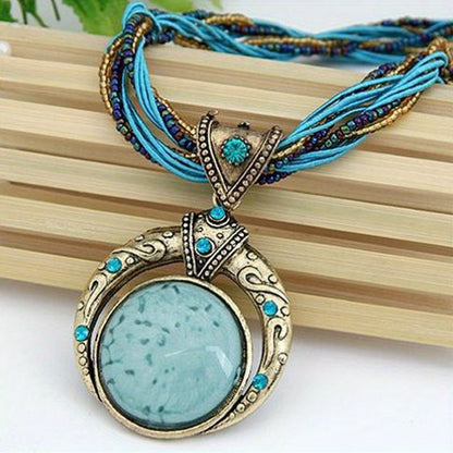 Bohemian Pendant Necklace