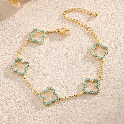 Clover Charm Bracelet