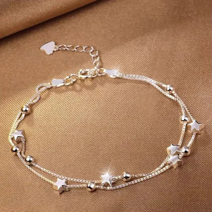 Star Tassel Crystal Bracelet