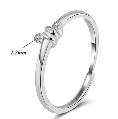 Elegant Tiny Crystal Ring