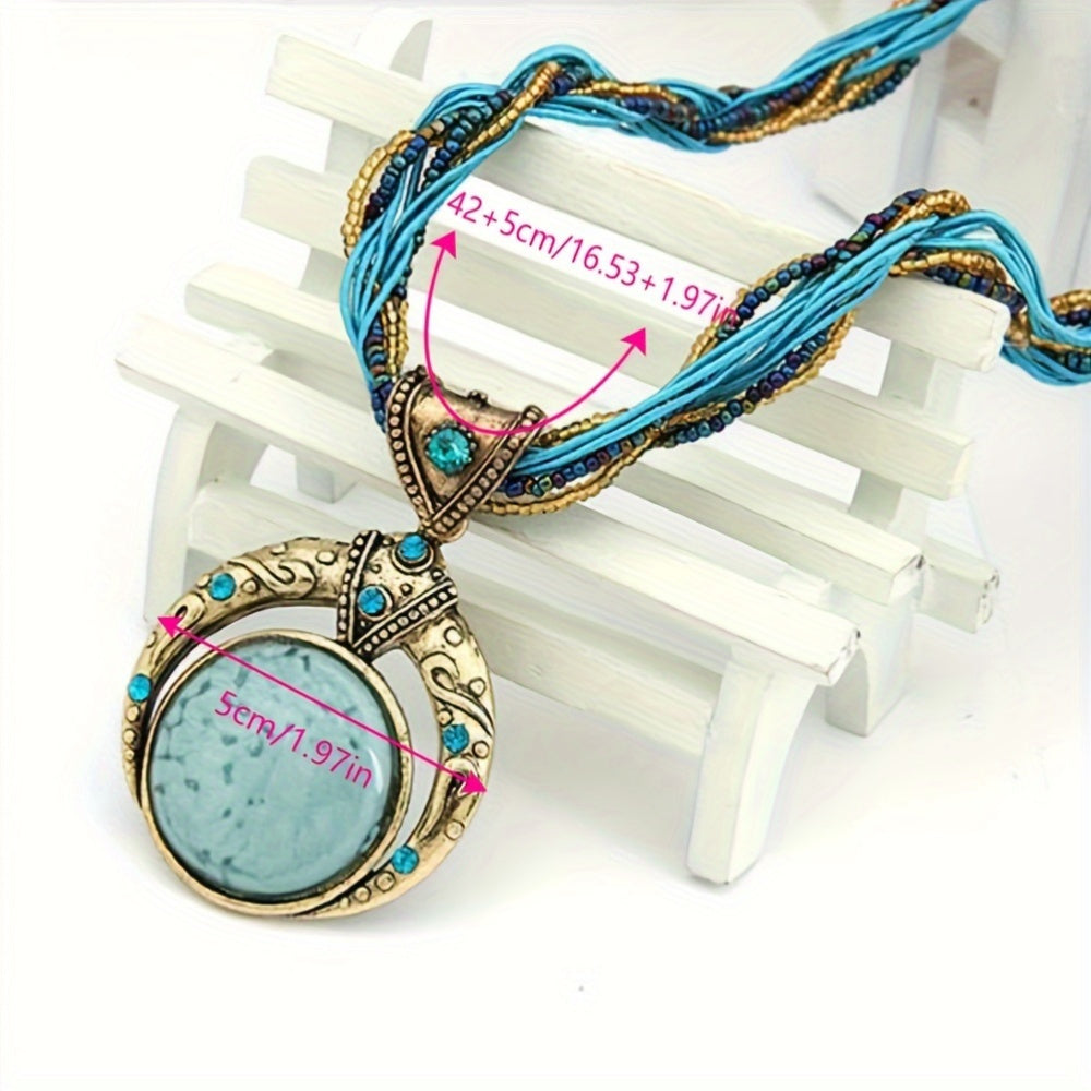 Bohemian Pendant Necklace